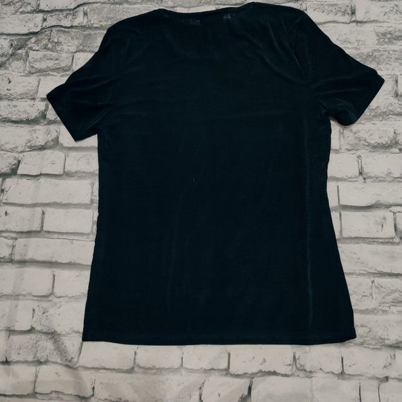 mesh Dragon 90s tiny fit baby tee micro   vintage semi sheer clingy tiny fit  LG - Picture 3 of 7